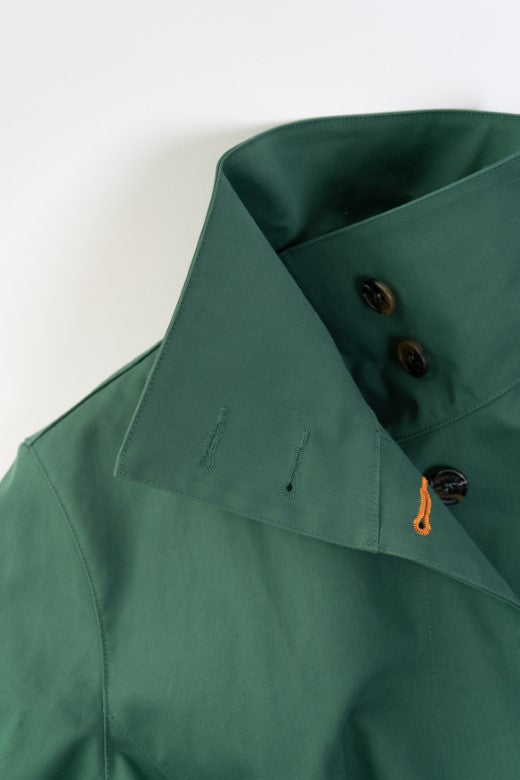 Bottle Green Mack Trench Coat-Coats & Jackets-STABLE of Ireland