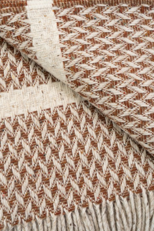 Copper Wicker Blanket