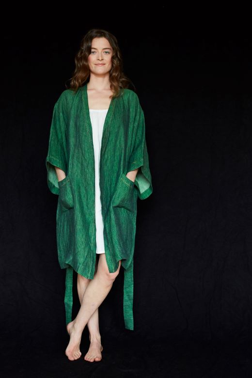 Green Swim Robe-Robe-STABLE of Ireland