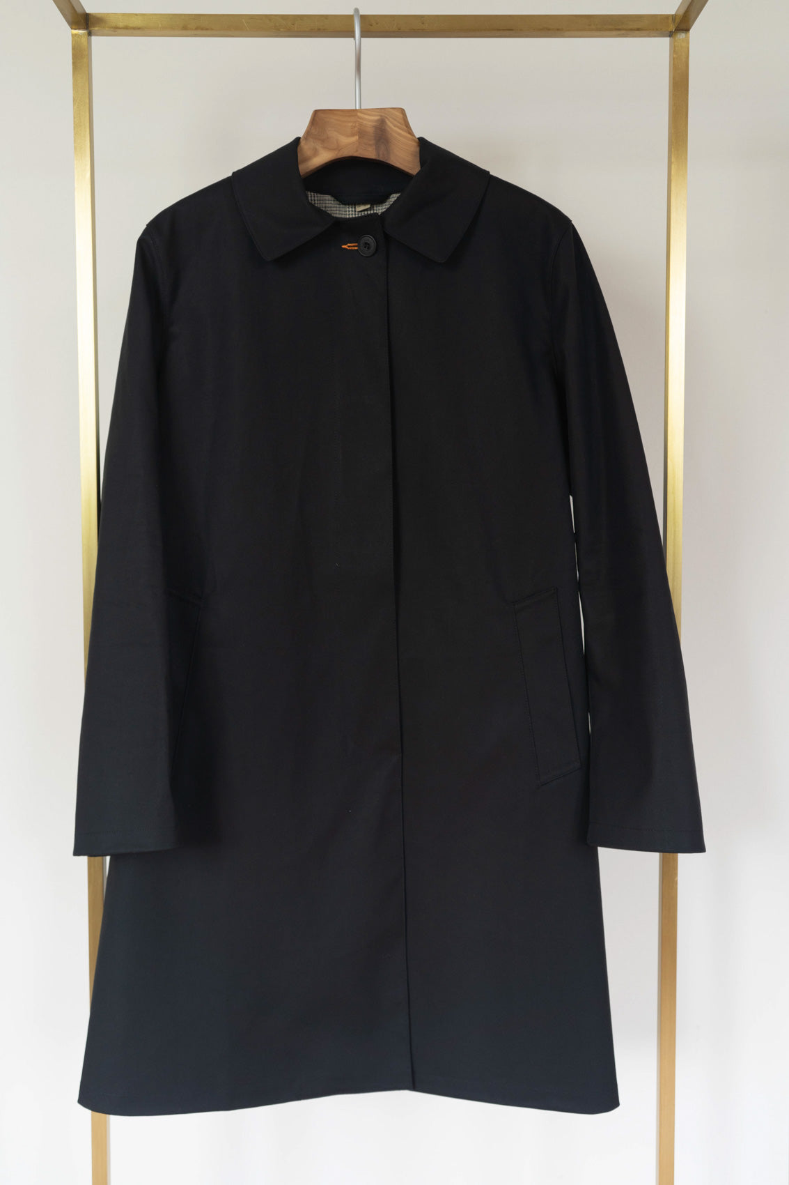 Ink Black Mack Coat-Coats & Jackets-STABLE of Ireland