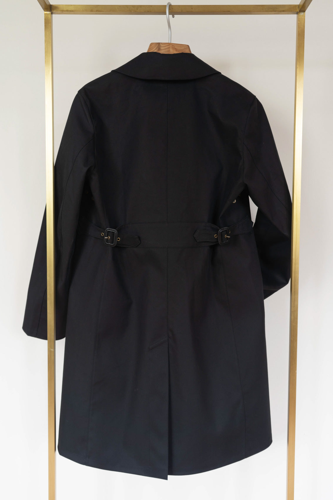 Ink Black Mack Coat-Coats & Jackets-STABLE of Ireland