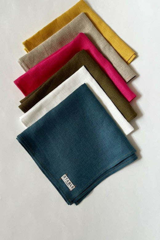 STABLE Irish Linen Napkins 2025