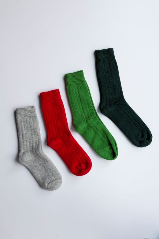 STABLE Light Grey Socks-Socks-STABLE of Ireland