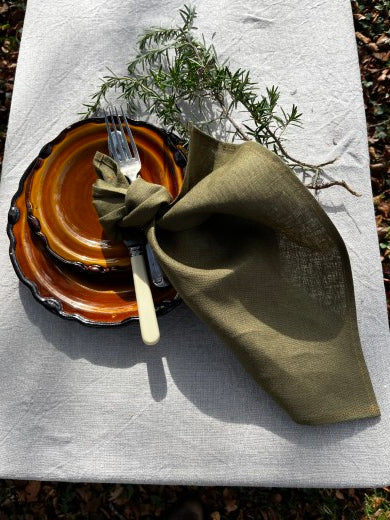 STABLE Irish Linen Napkins 2025-Table Linens-STABLE of Ireland