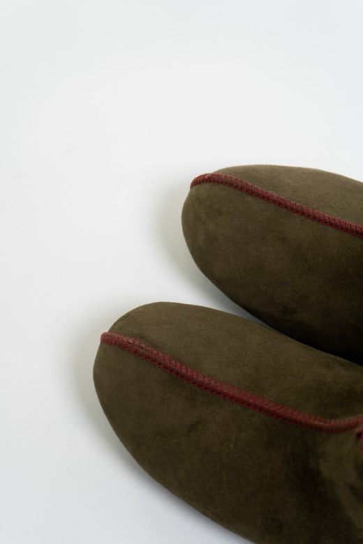 Sheepskin Slipper Booties-Slippers-STABLE of Ireland