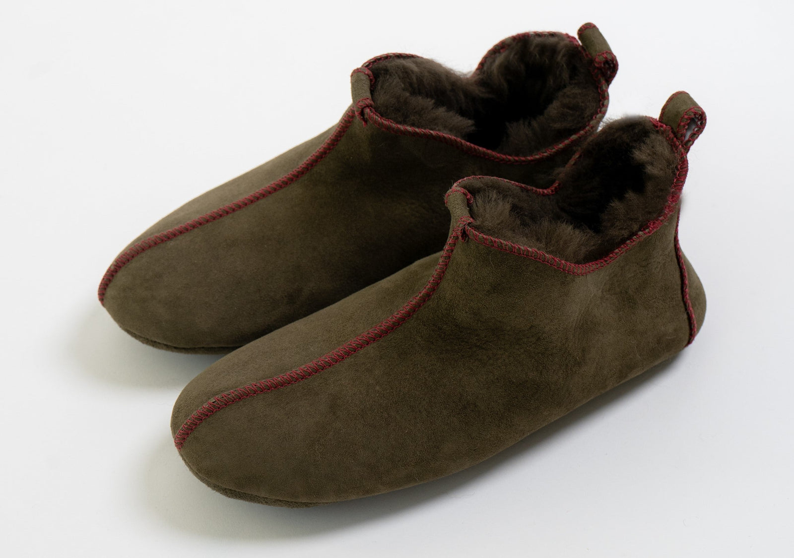 Sheepskin Slipper Booties-Slippers-STABLE of Ireland