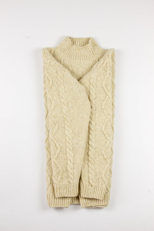 Natural Donegal Aran Jumper-Jumper-STABLE of Ireland