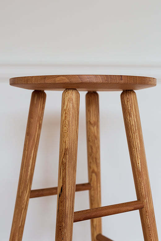 The STABLE Wooden High Stool-Furniture-STABLE of Ireland