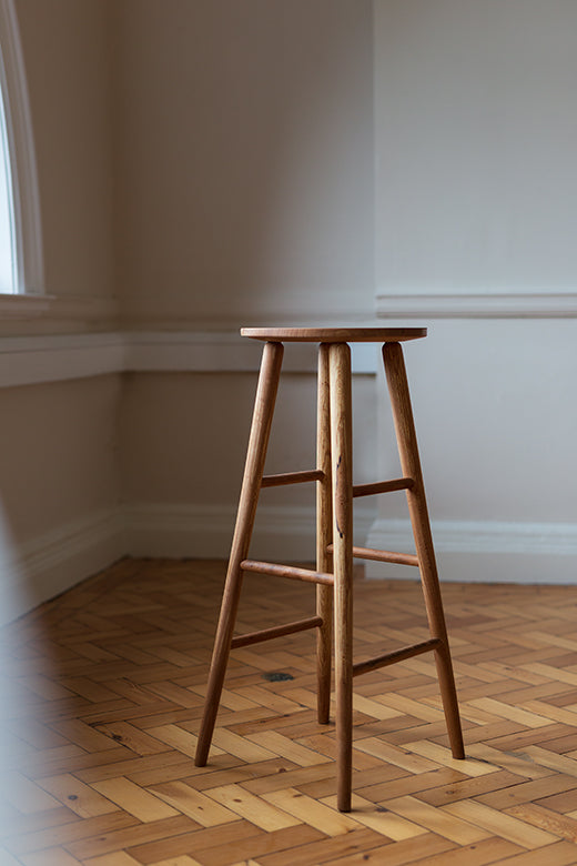 The STABLE Wooden High Stool-Furniture-STABLE of Ireland